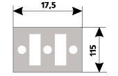 Схема Дюралайт LED 3-полюсный