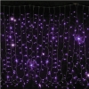 Гирлянда Curtain DELUX 2x1.5м (Штора) 456LED фиолетовая