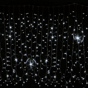 Гирлянда Curtain DELUX 2x3м (Штора) 1520LED белая