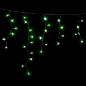 Гирлянда ICICLE DELUX 2x0,7м (Сталактит) 75 LED FLASH зеленый