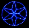 Гирлянда MOTIF Star DELUX 60см  (Мотив Звезда) LED синий