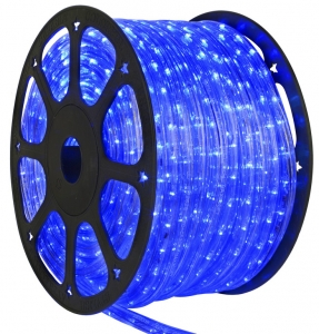 Дюралайт DELUX LRLх2 LED 2-полюсный синий