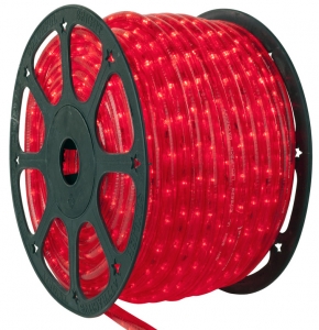 Дюралайт DELUX LRLх2 LED 2-полюсный красный
